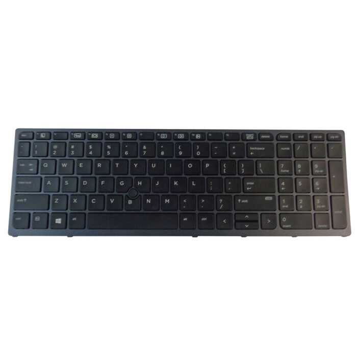 Backlit Keyboard w/ Pointer For HP ZBook 15 G3, 15 G4 Laptops