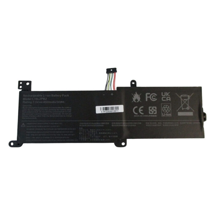 Laptop Replacement Battery For Lenovo 5B10Q41213 L17L2PF1 7.5V 30Wh 2 Cell