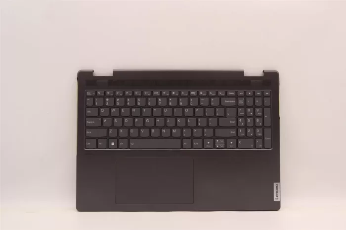 5CB1J04019 Lenovo ideapad Yoga 7 16IAH7 16IAP7 Palmrest Keyboard Bezel US Backlit for Non-Fingerprint 5CB1J04019