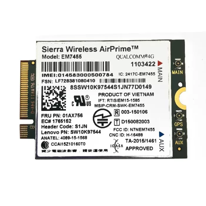 For Lenovo ThinkPad WLAN Wireless Card M.2 8822BE CMB 01AX712 01AX758