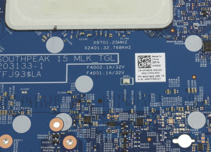 FKXDX 0FKXDX i5-1135G7 Integrated Intel Graphics For Dell Latitude 5530 Motherboard - Image 2