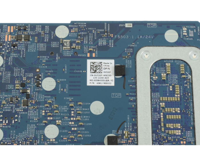 V32GF 0V32GF i7-10510U Discrete Graphics For Dell Inspiron 7500 2-in-1 Black Motherboard - Image 2