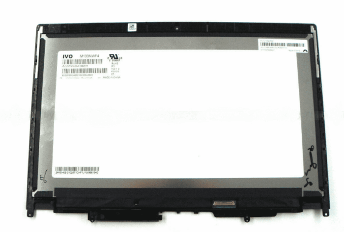 01HY322 01LW129 13.3" FHD touch Lcd screen Module For Lenovo ThinkPad Yoga 370 - Image 2