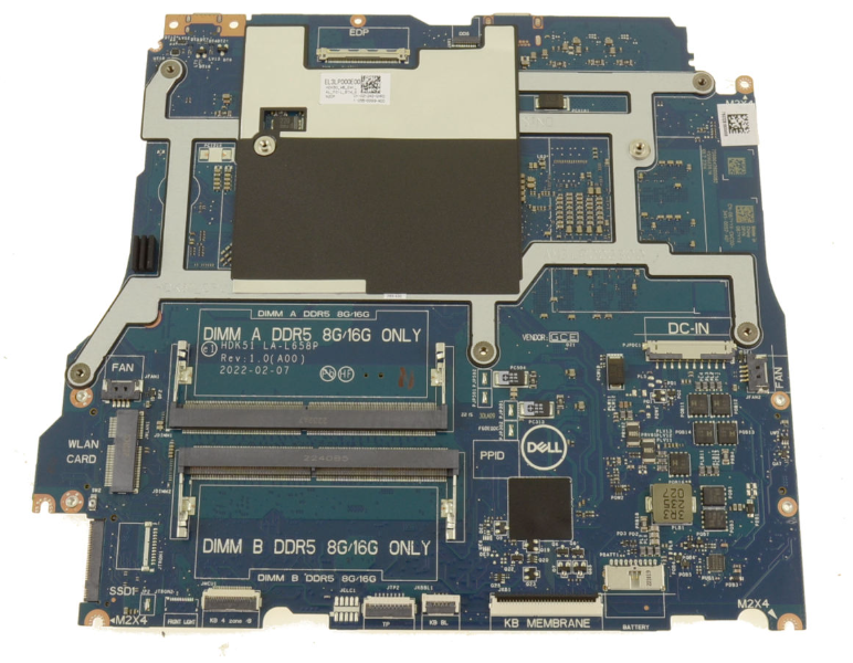 67YYX 067YYX AMD Ryzen 7 6800H Up to 4.7GHz - RTX 3050 For Dell G Series G15 5525 Motherboard