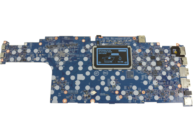 RJP3M 0RJP3M Intel Core Ultra 7 155U CPU UMA Integrated Graphics For Dell Latitude 5550 / Precision 3590 Motherboard